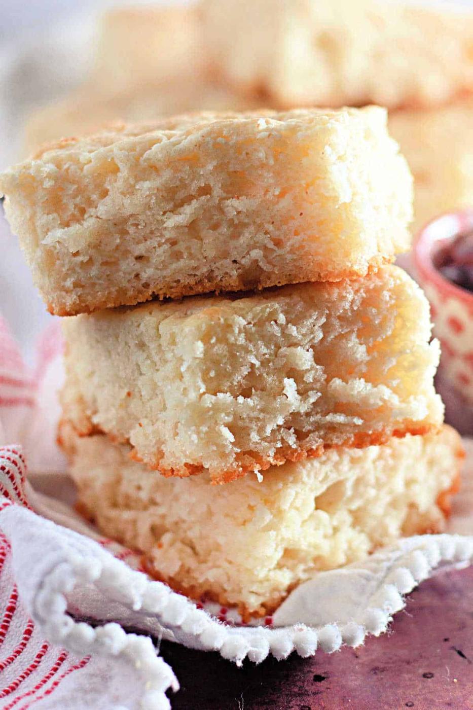 Butter Swim Biscuits with Bisquick