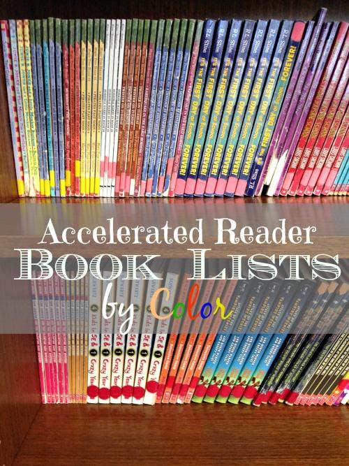 Accelerated Reader Levels by Color