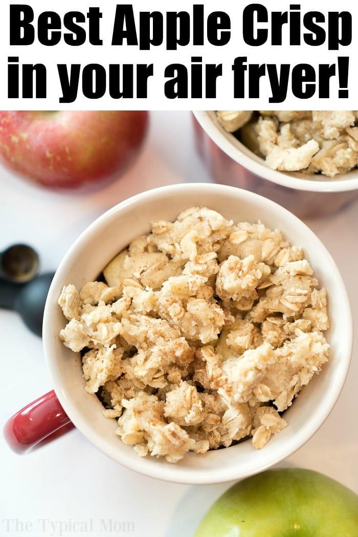 Best Apple Crisp in your air fryer