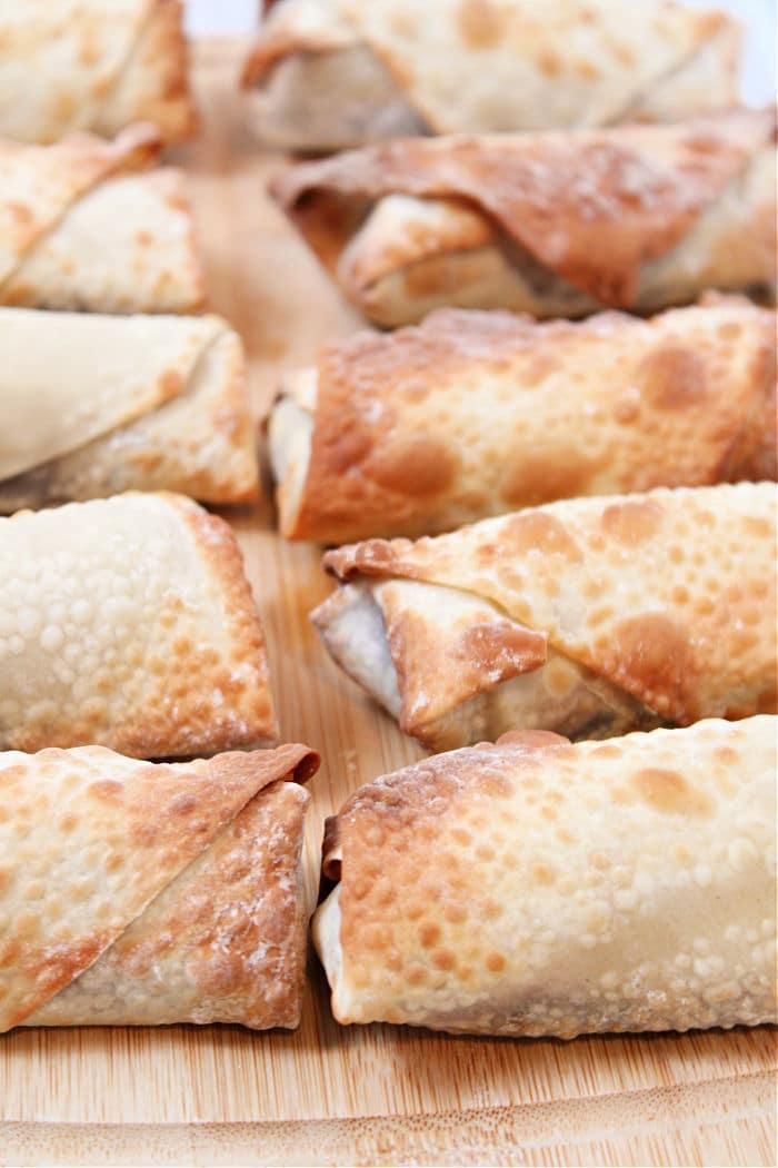 Air Fryer Apple Pie Egg Rolls