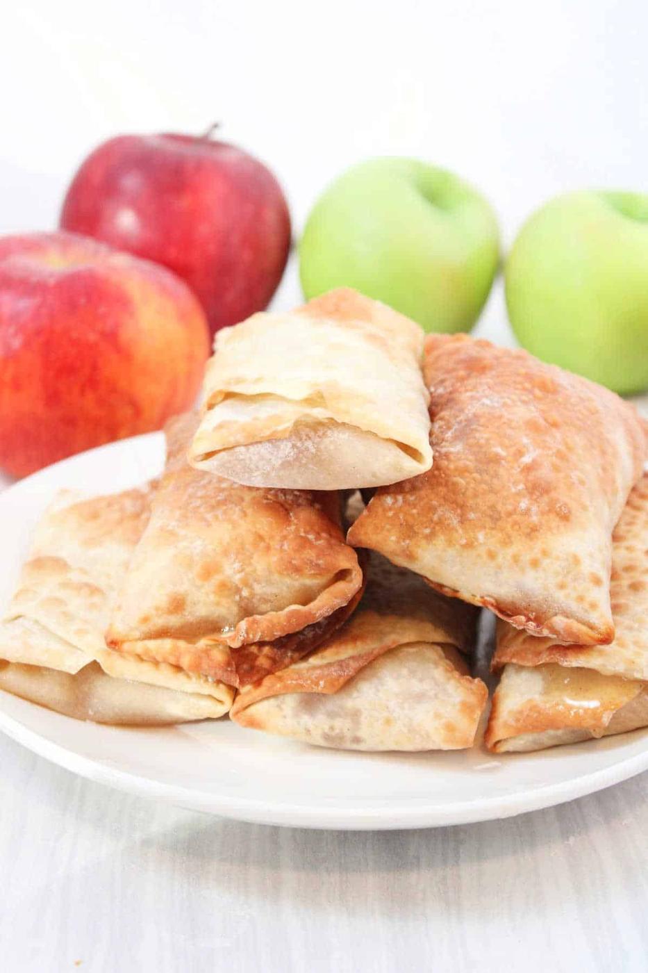Apple Egg Rolls