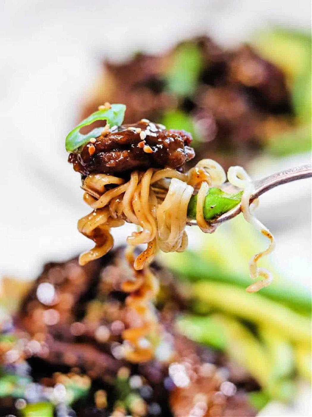 Mongolian Air Fryer Beef