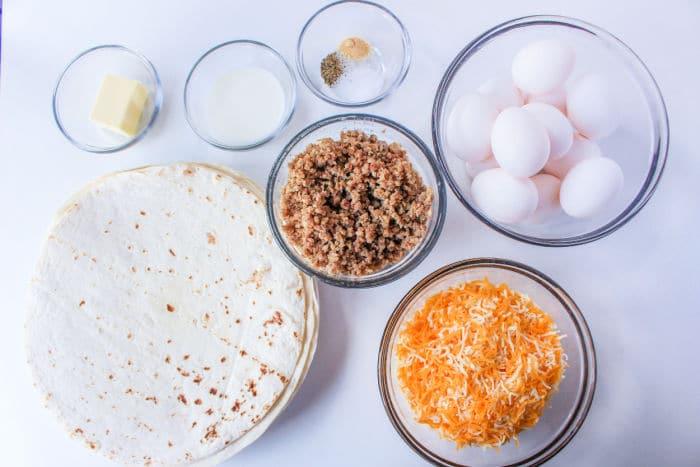Keto Breakfast Burrito