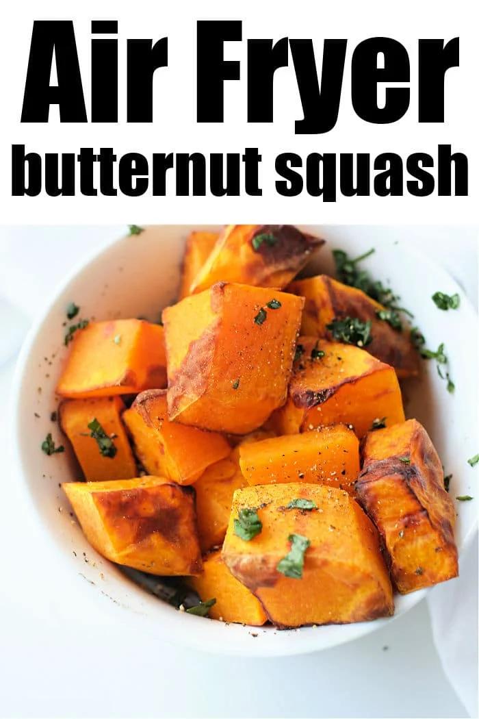 Butternut Squash air fryer