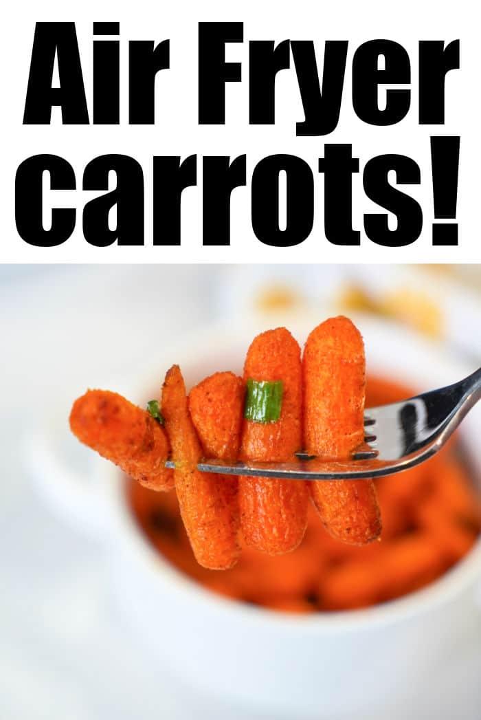 air fryer carrots recipe