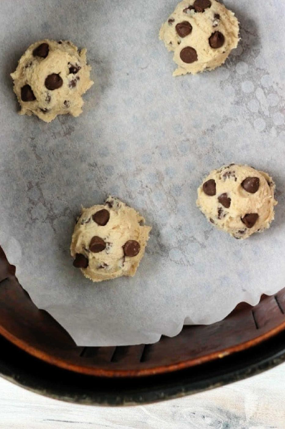 Cookie Dough in Air Fryer