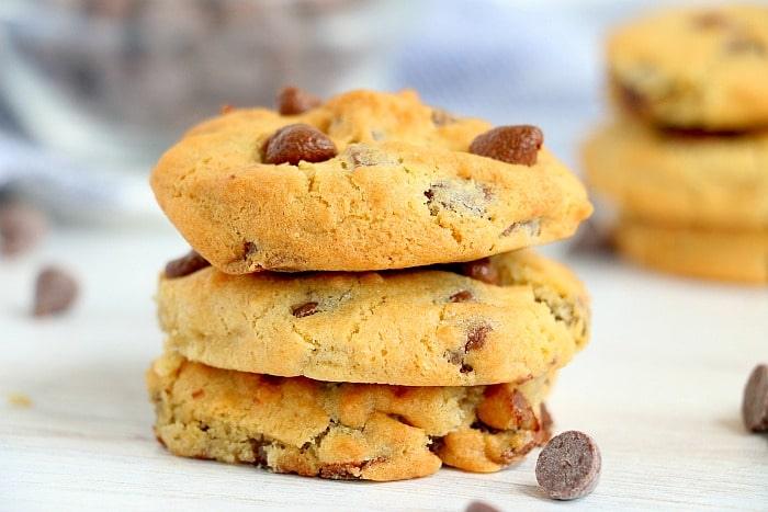 small batch chocolate chip cookies