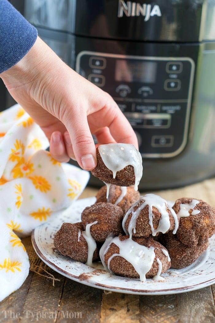 How to Make Air Fryer Donut Balls