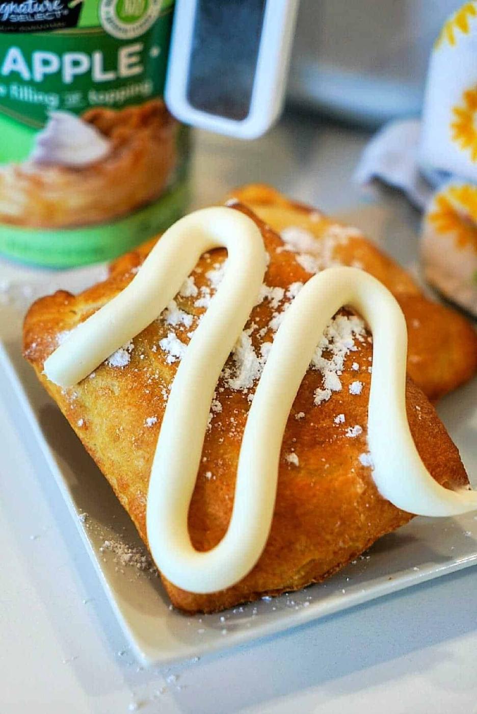 Apple Air Fryer Dumplings