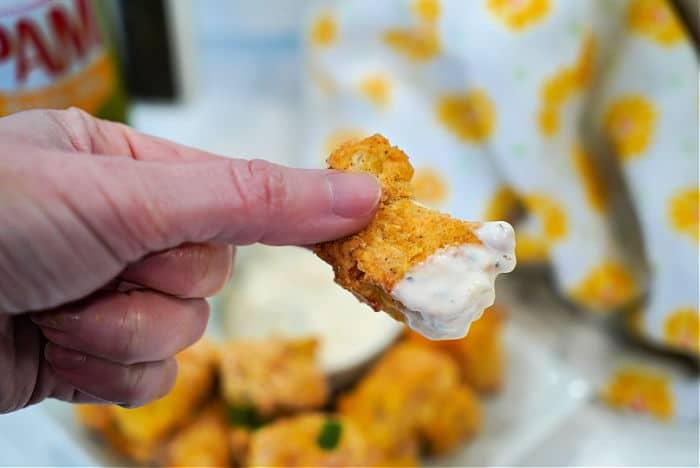 homemade air fryer fish sticks