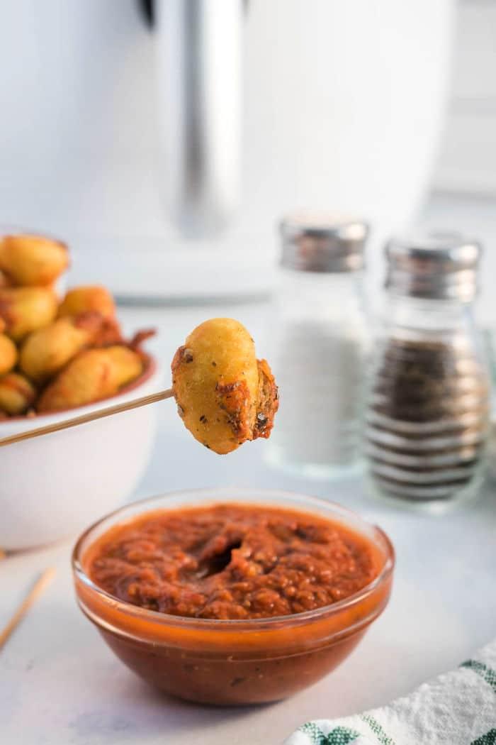 Pizza Gnocchi in the air fryer