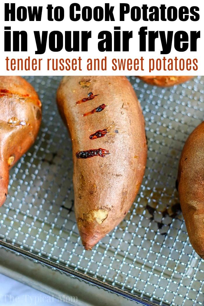 air fryer sweet potatoes