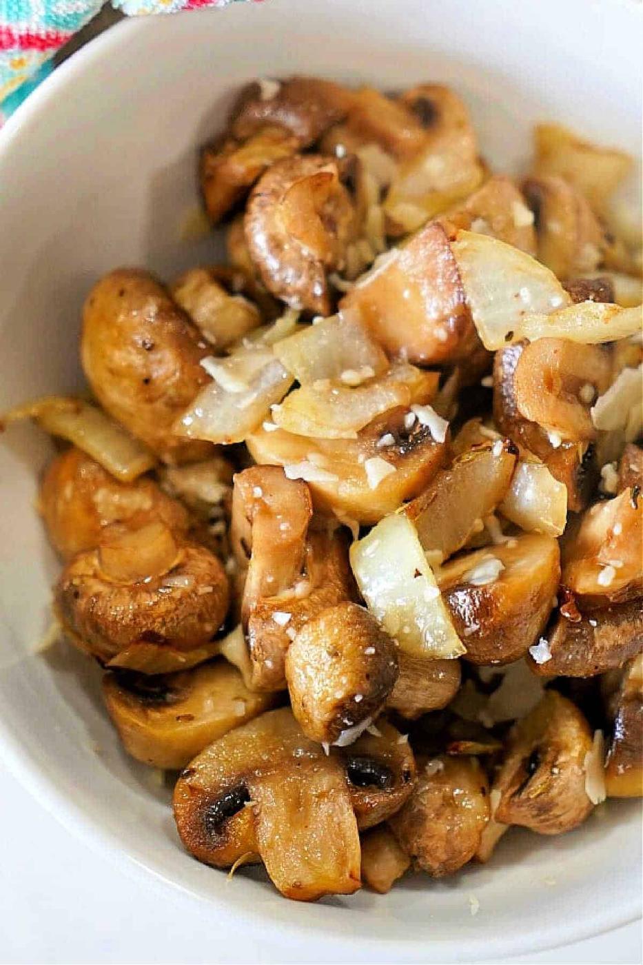 Air Fryer Mushrooms