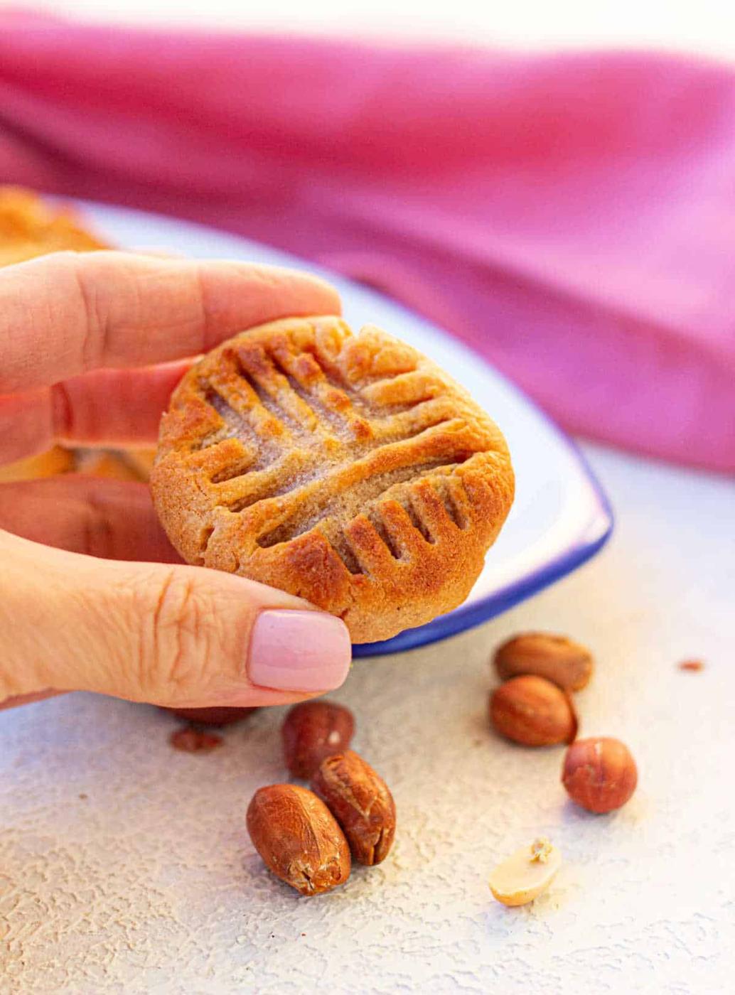 Air Fryer Peanut Butter Cookies