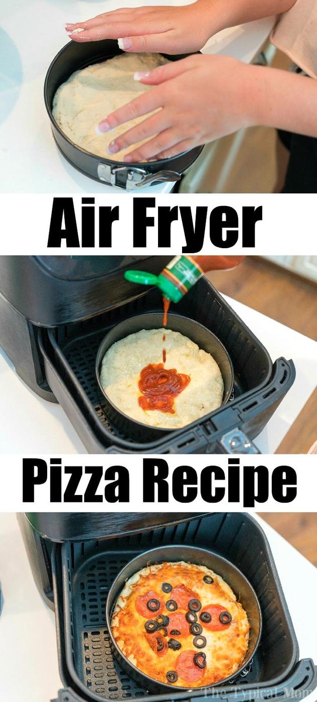 how to make air fryer pizza