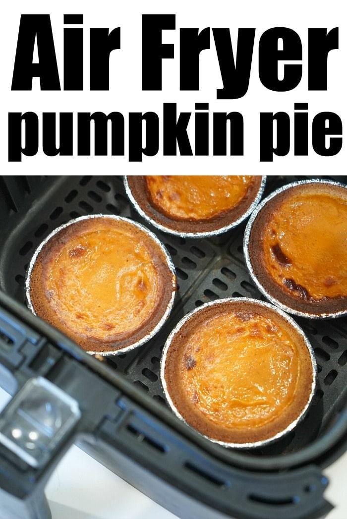 air fryer pumpkin pie