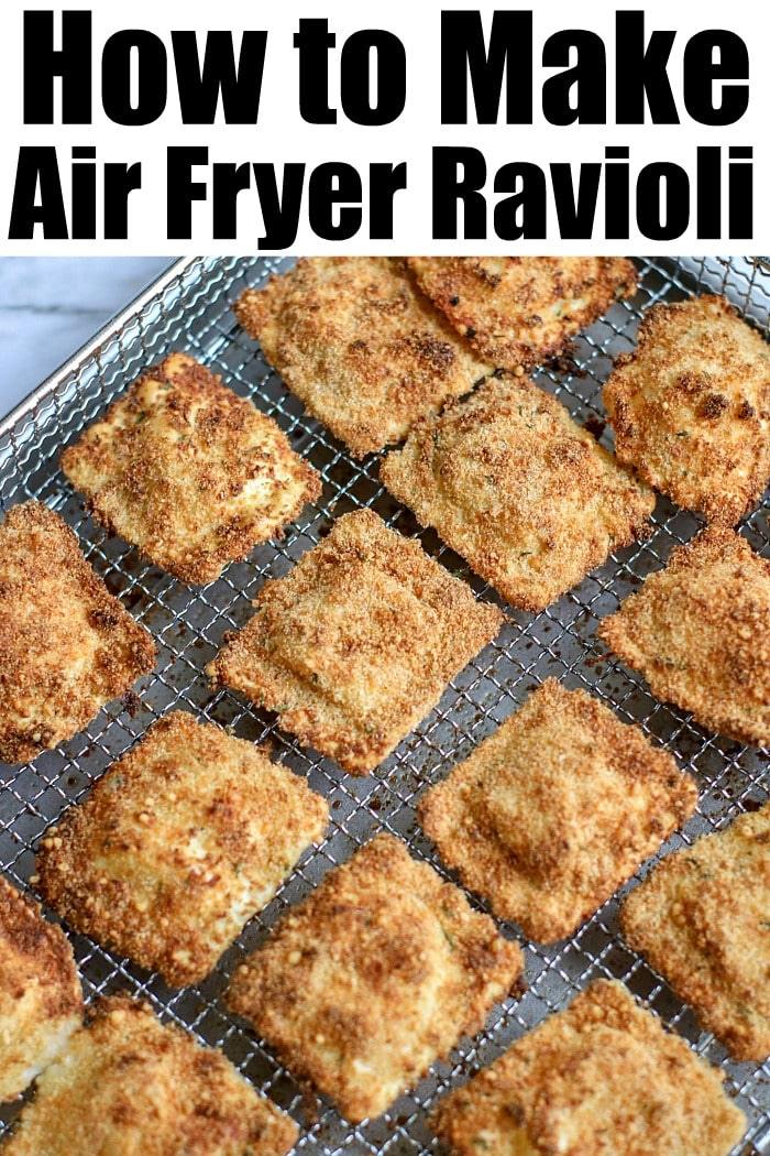 Air Fryer ravioli