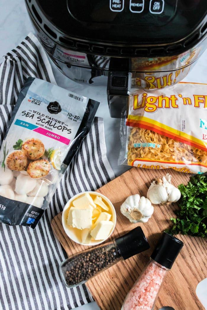 scallops in air fryer