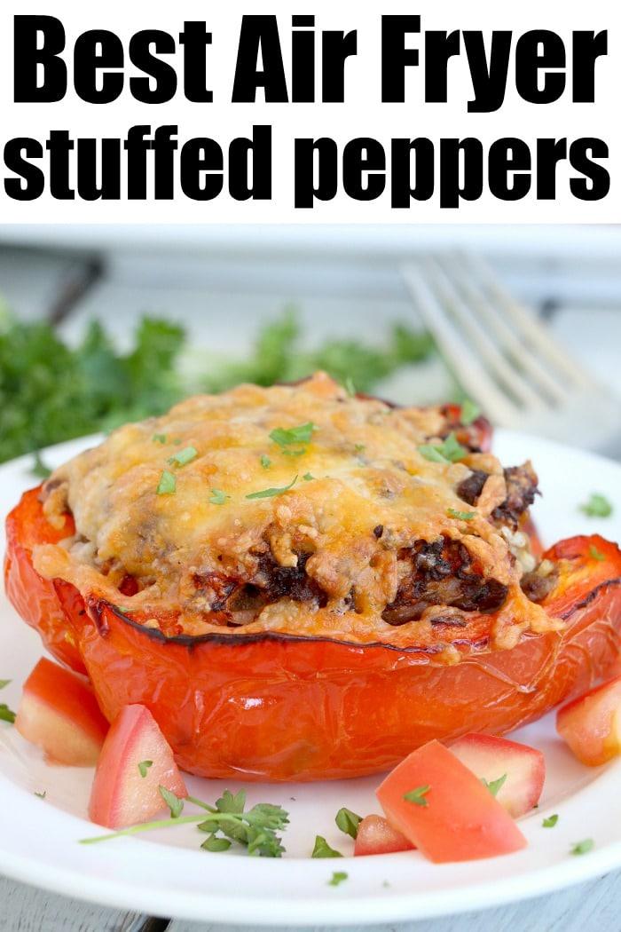 Air Fryer Stuffed Peppers