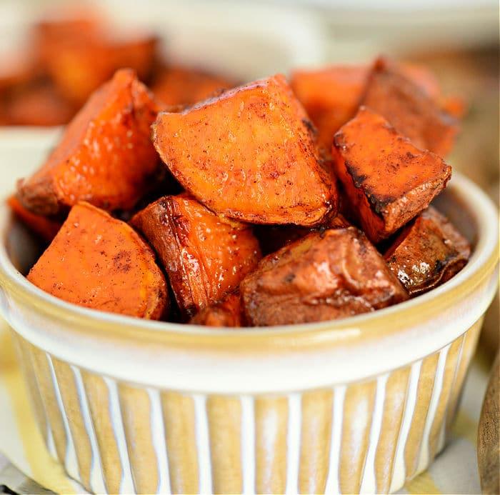 Air Fryer Sweet Potato wedges