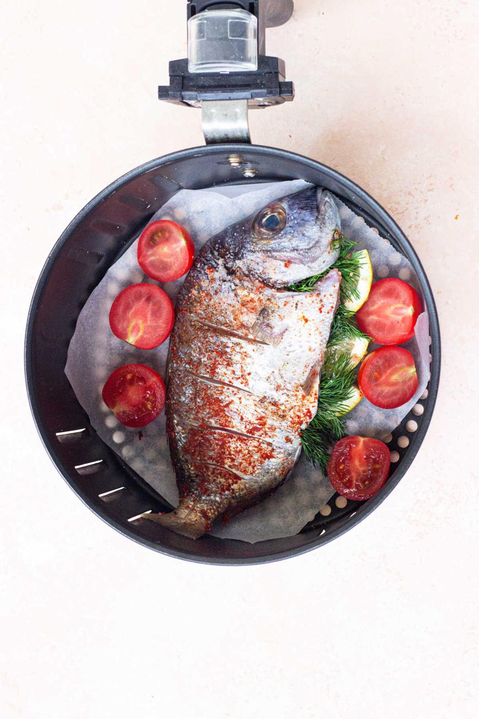 Whole Fish in Air Fryer No Breading
