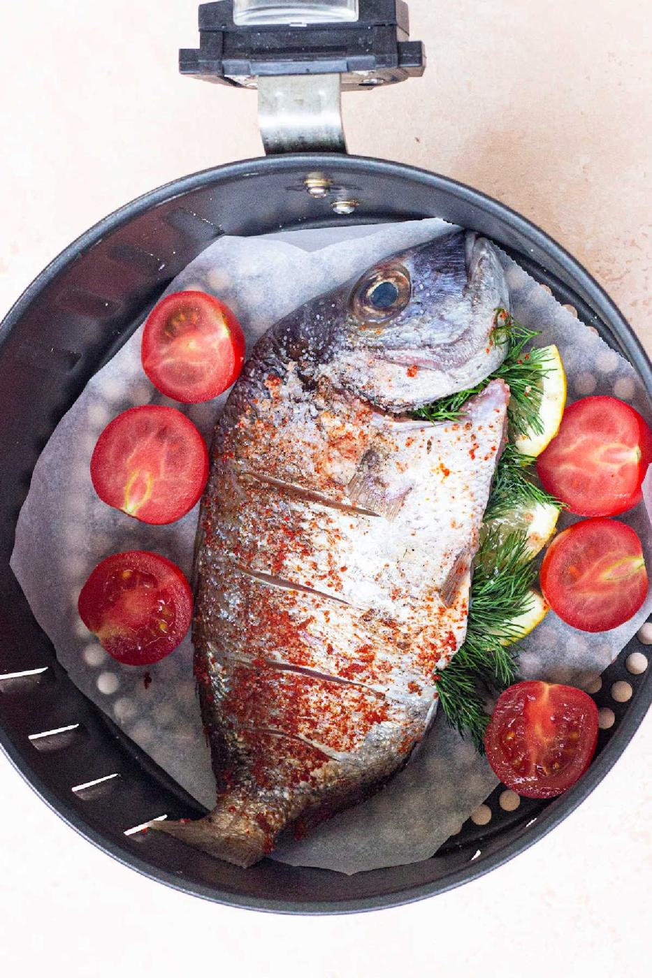 Air Fryer Whole Fish