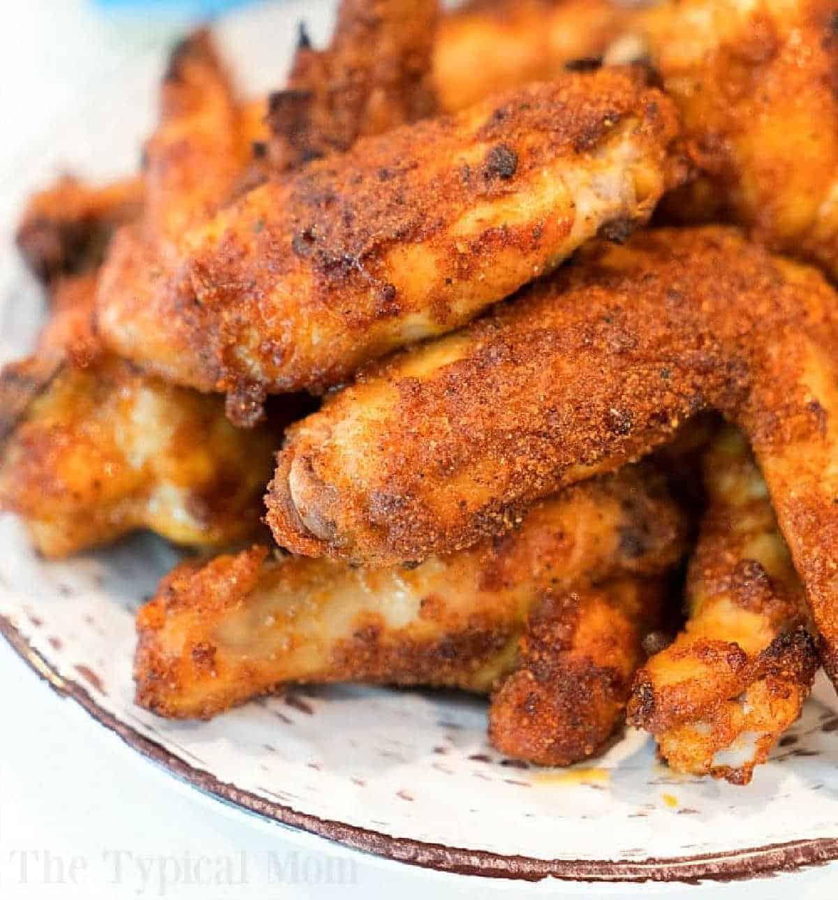 Air Fryer Wings Dry Rub