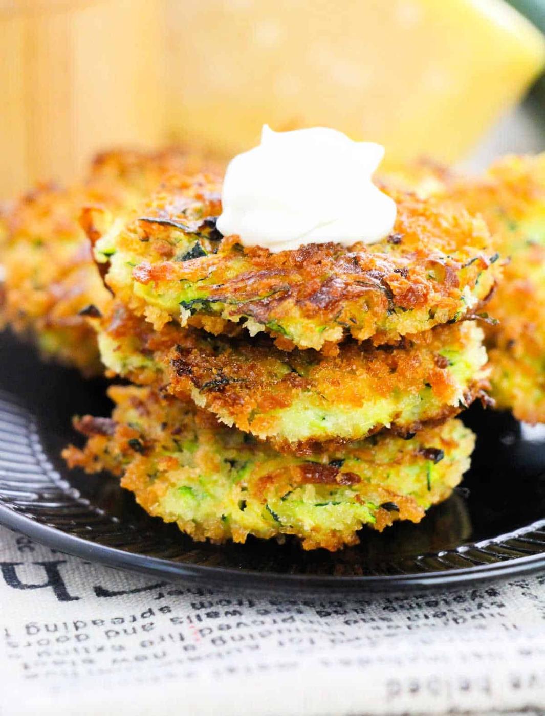 Air Fryer Zucchini Fritters