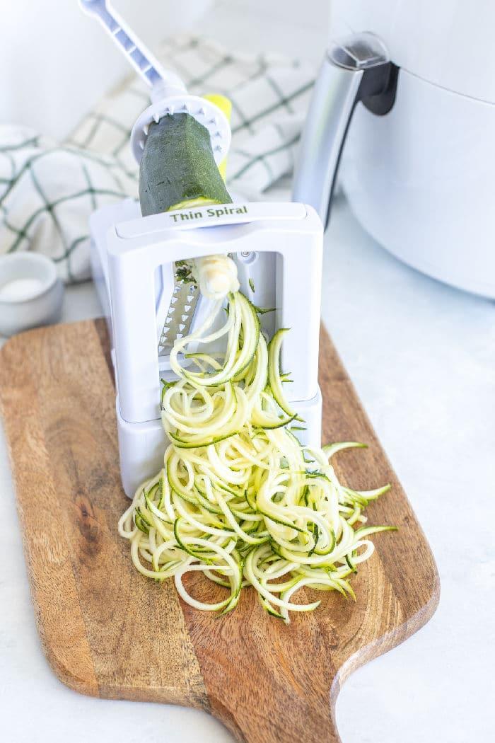 zucchini noodles air fryer