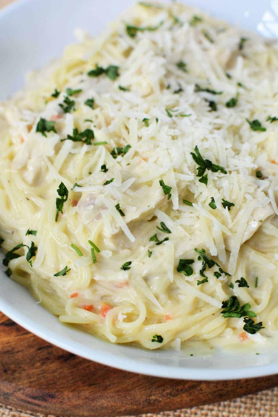Crockpot Chicken with Cream of Chicken Soup