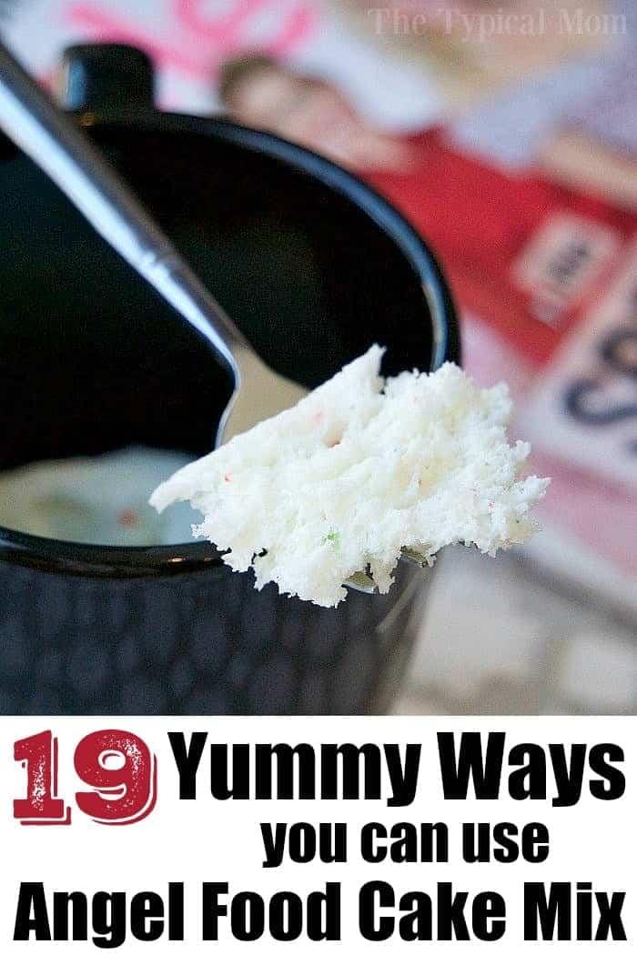 angel food cake mix desserts