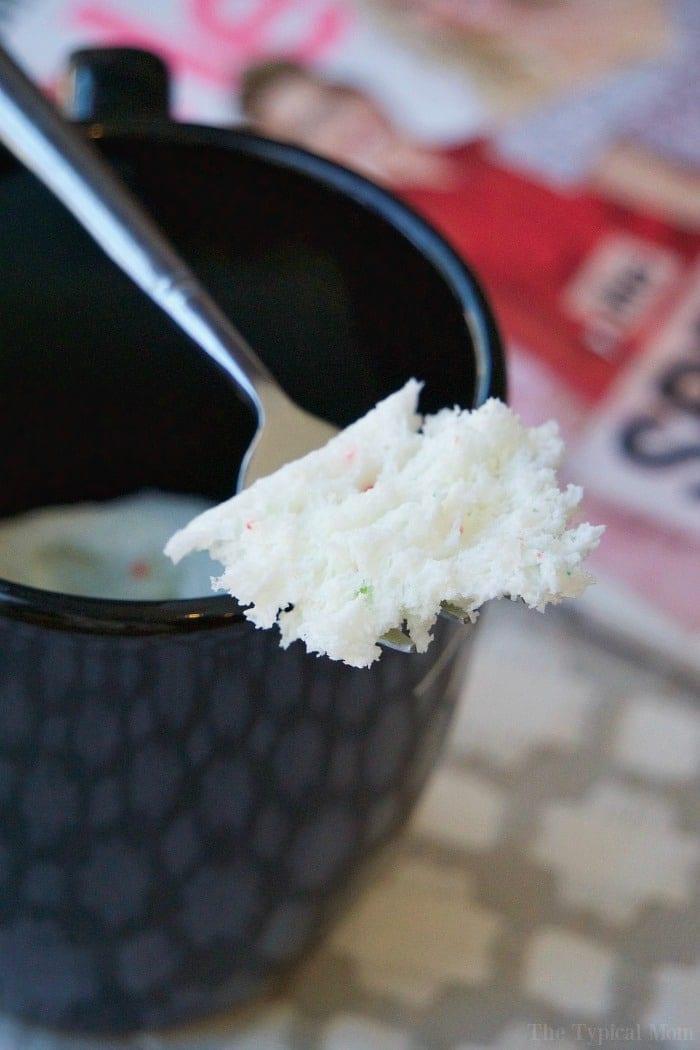 Angel Food Cake in a Mug