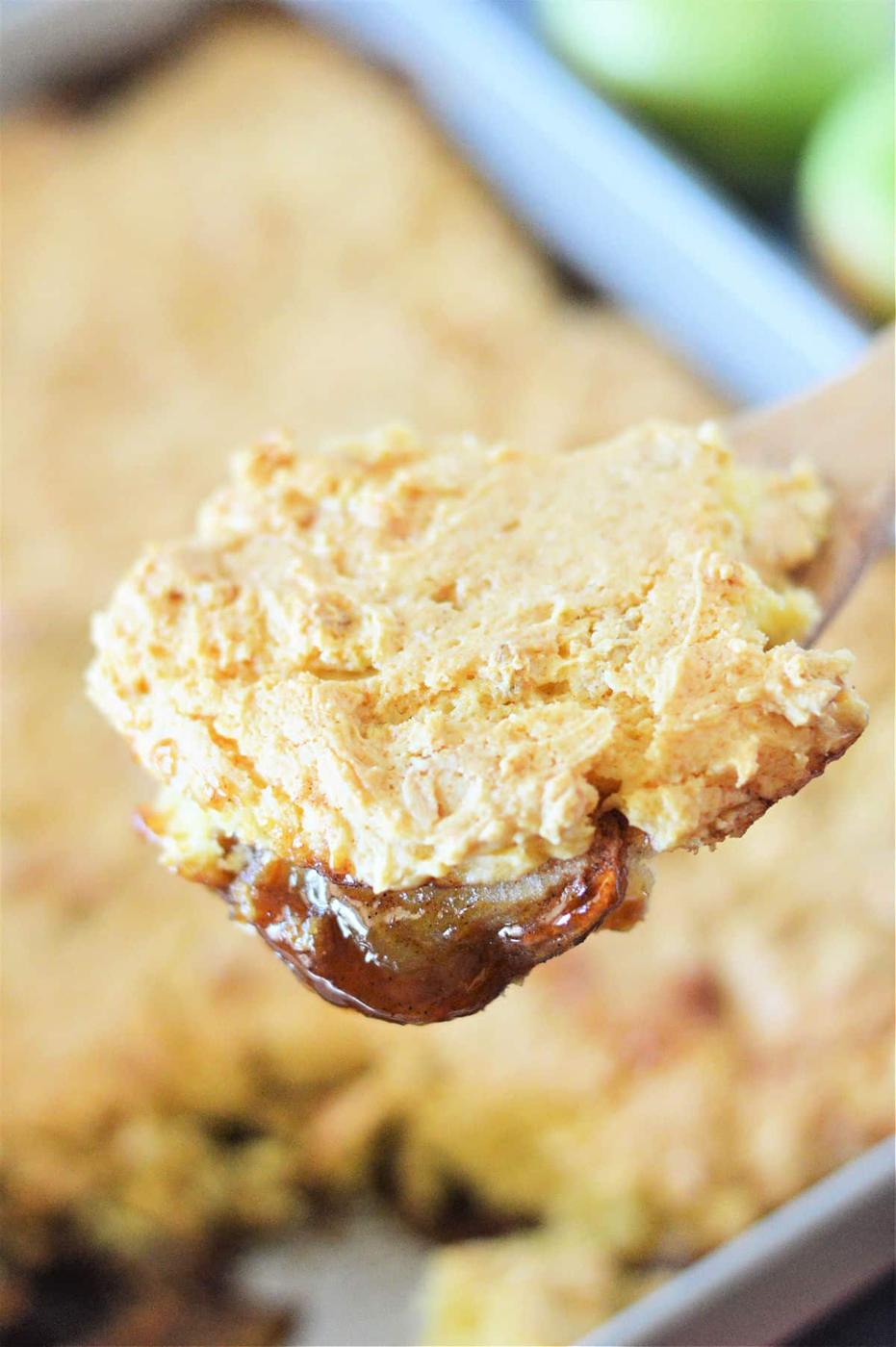 Apple Cobbler with Cake Mix