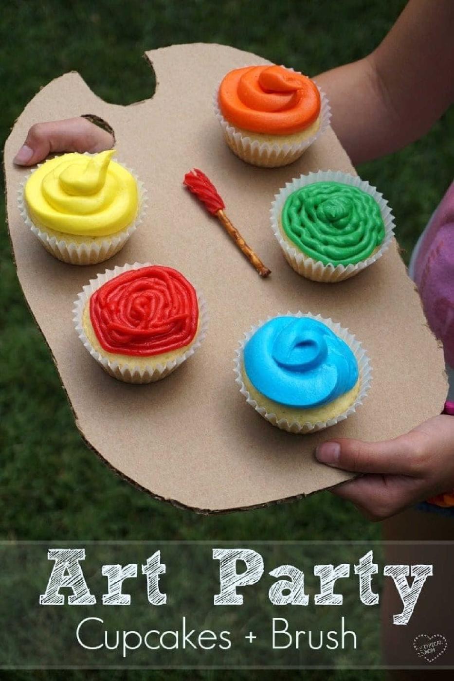 Art Themed Birthday Party