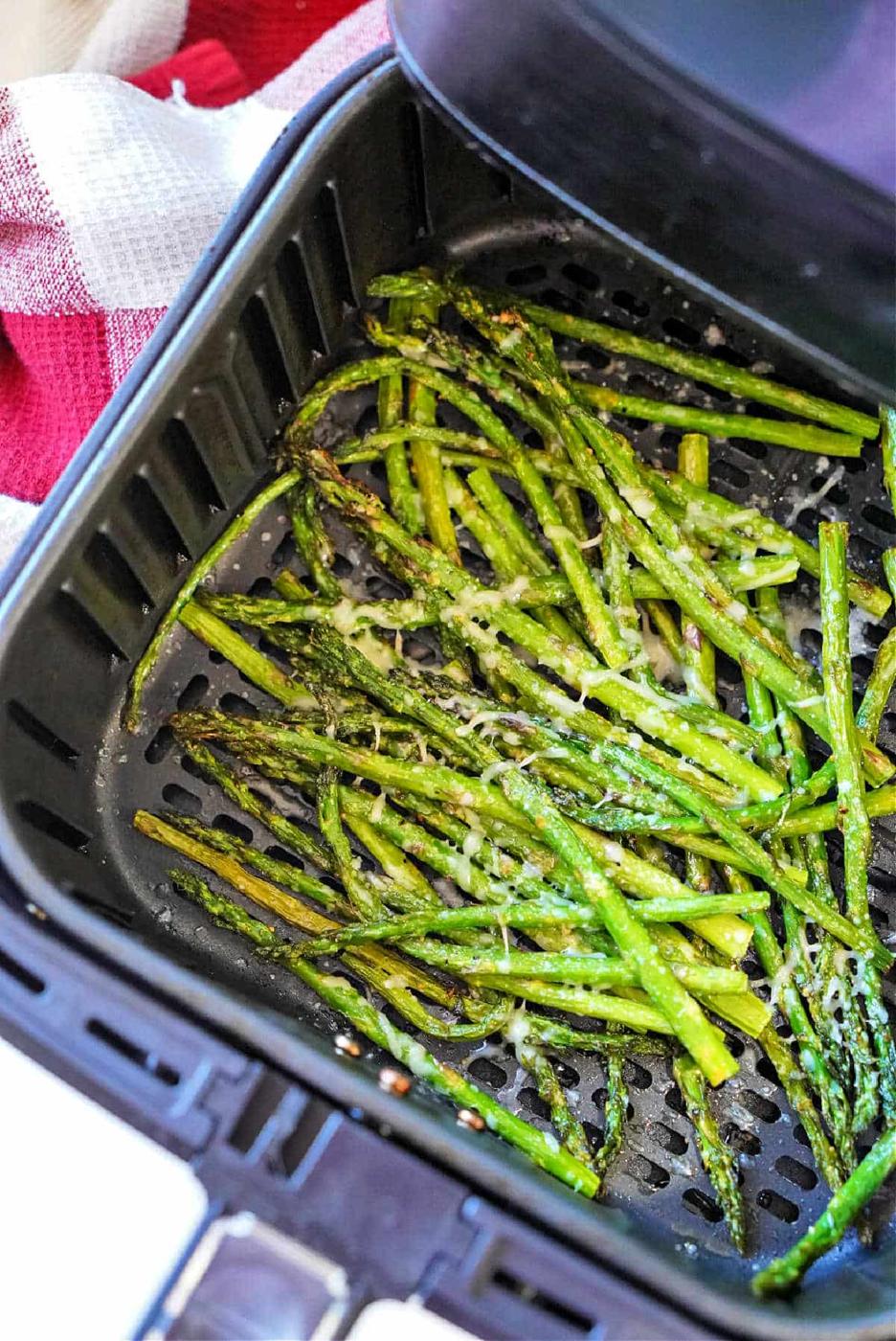 Ninja Foodi Asparagus in the Air Fryer