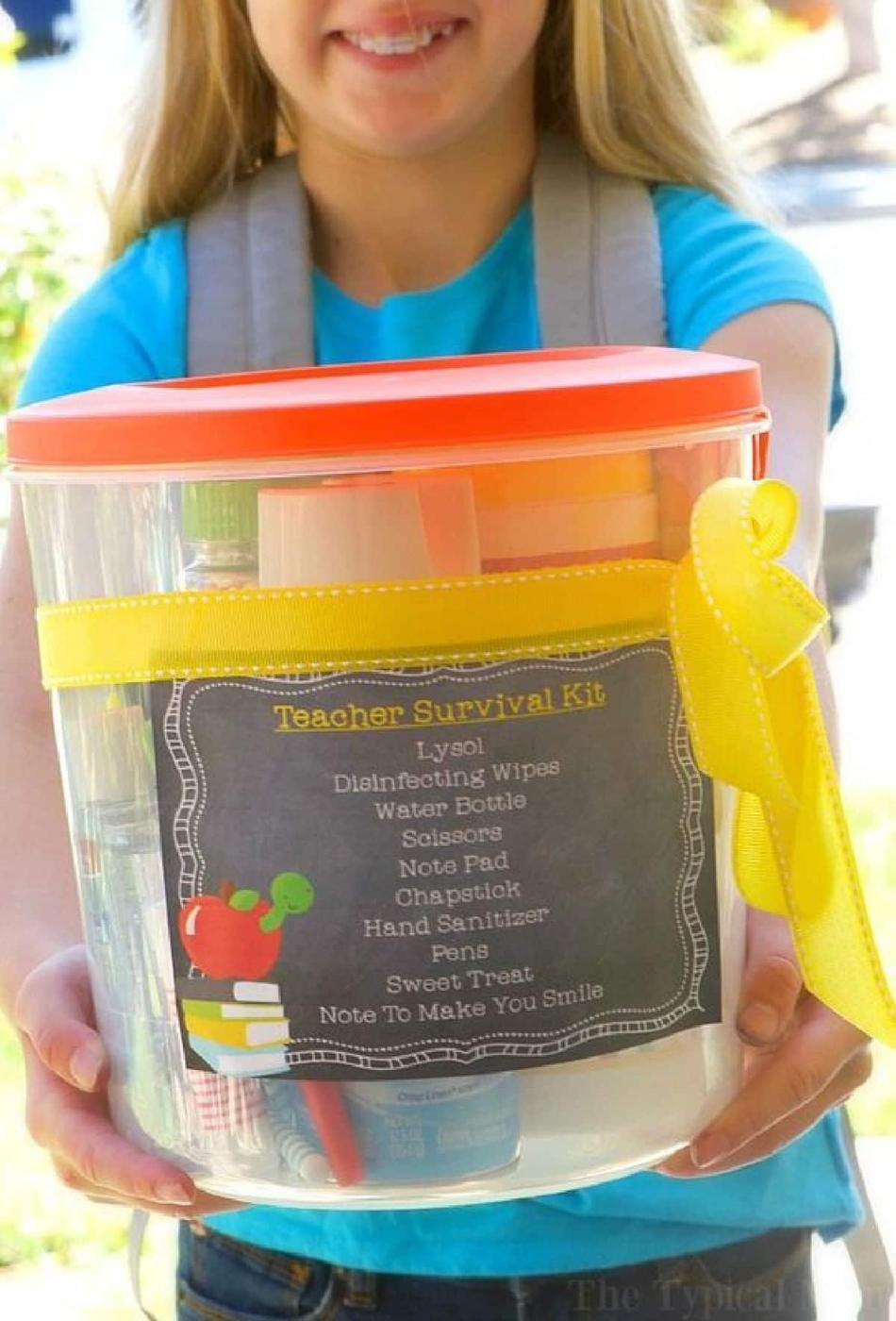 Back To School DIY Teacher Survival Kit