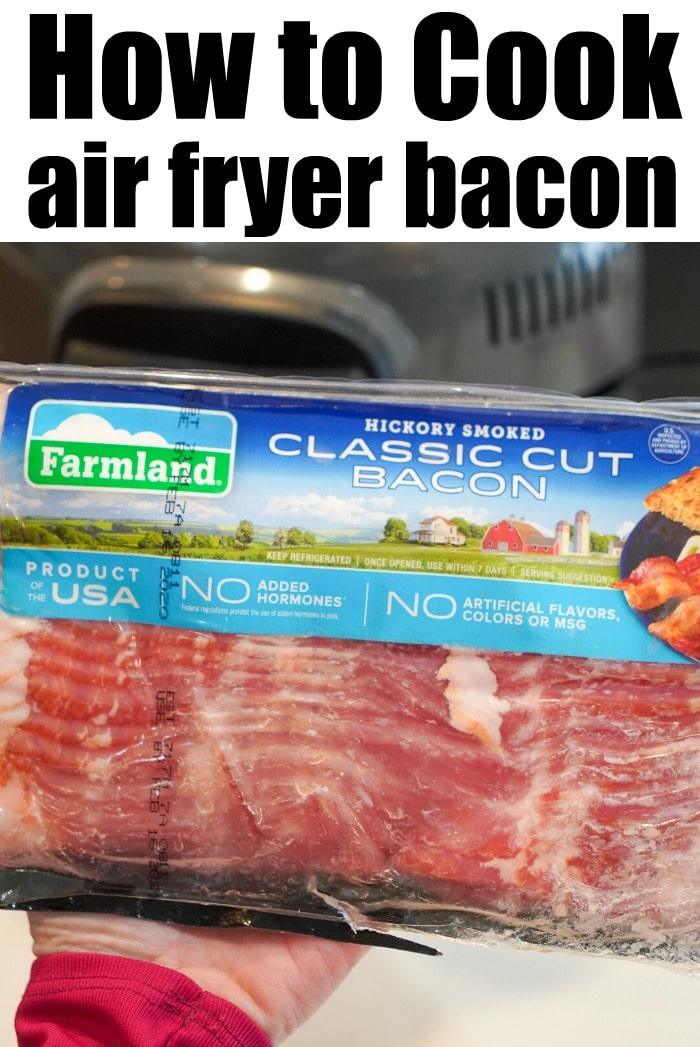 air fryer bacon