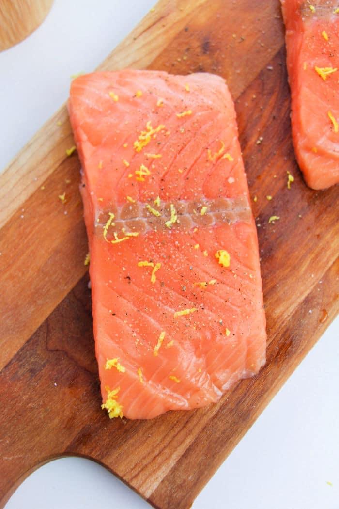 salmon filet