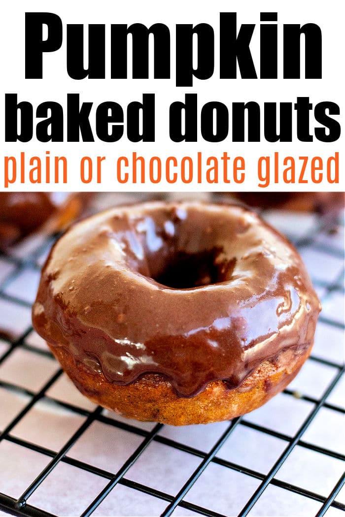 pumpkin baked donuts