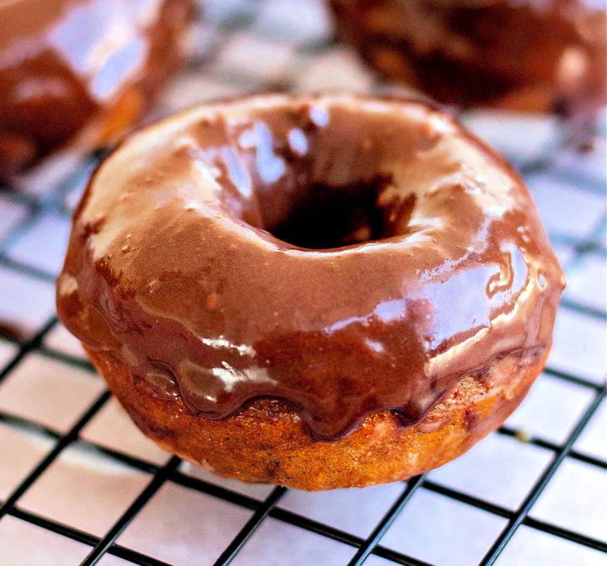 pumpkin baked donut