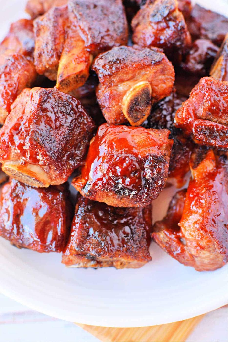 BBQ Baked Riblets in Oven