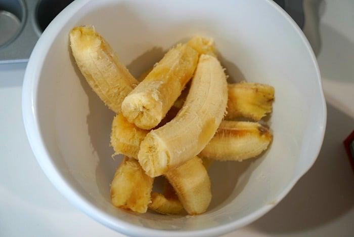 overripe bananas