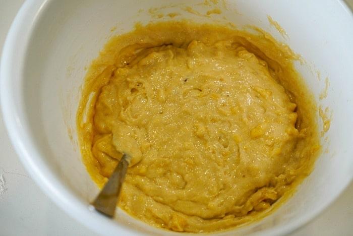 banana bread batter