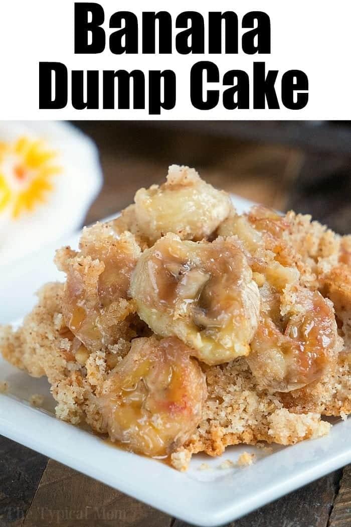 Banana bread Dump Cake