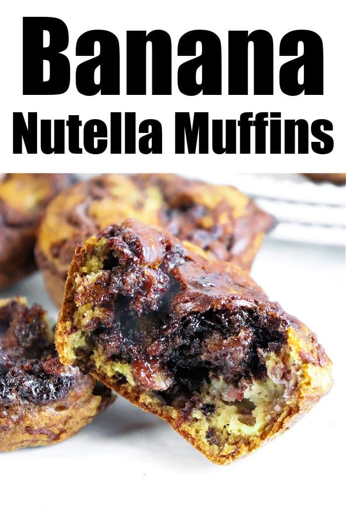 Banana Nutella Muffins