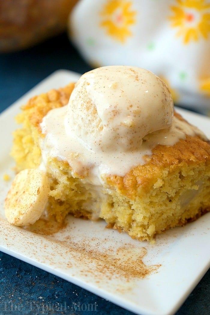 Easy Banana Pudding Cake