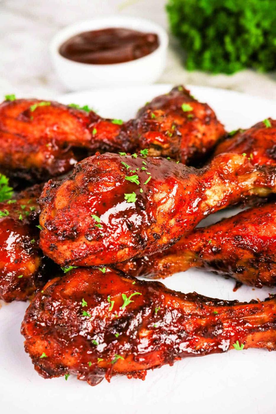 BBQ Chicken Legs in Oven