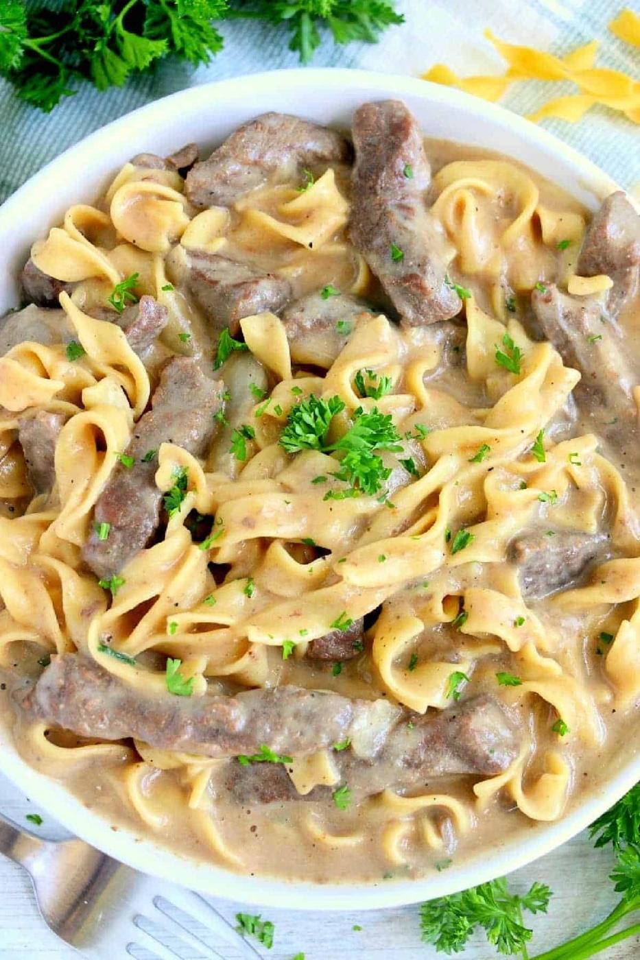 Instant Pot Beef and Noodles