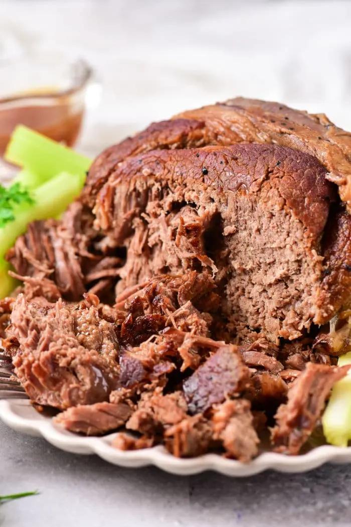 Beef Roast Shoulder in Oven