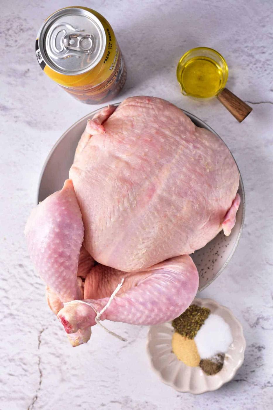 oven beer can chicken